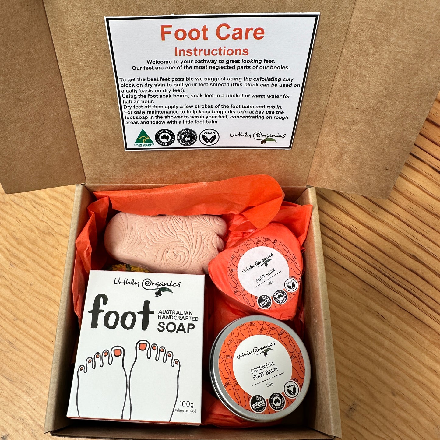 Foot Care Gift Box