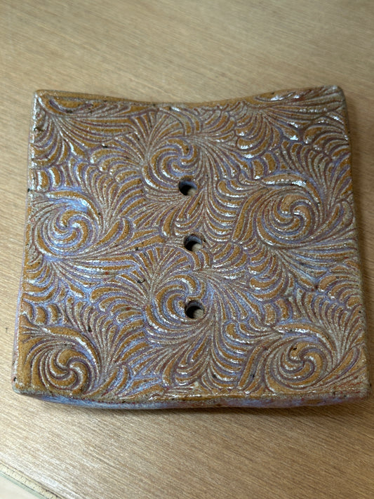 Ceramic soap dish Handcrafted
