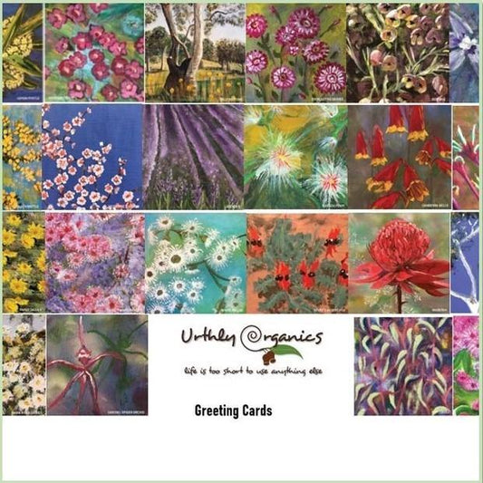 Urthly Organics Cards - UrthlyOrganics Natural ethical skincare and cleaning