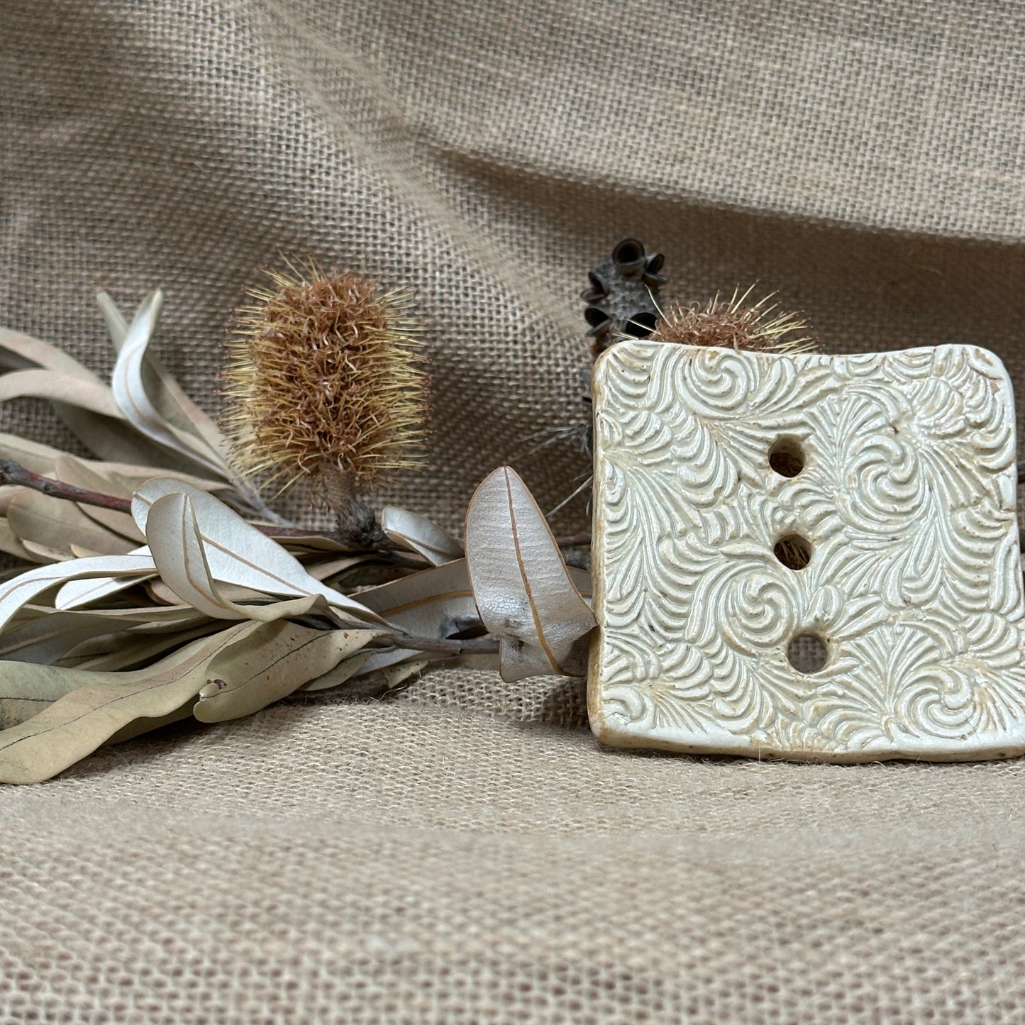 Ceramic soap dish Handcrafted