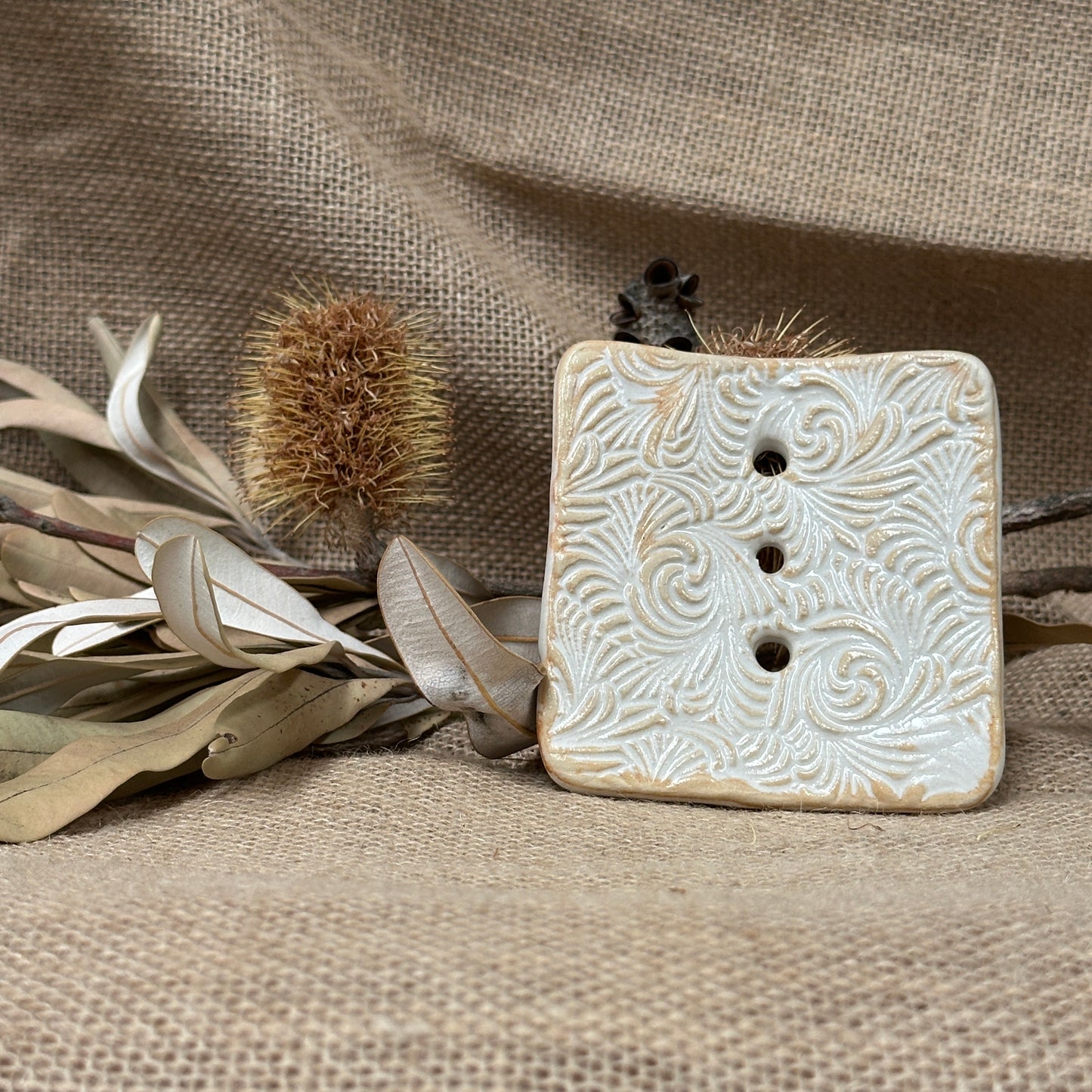 Ceramic soap dish Handcrafted