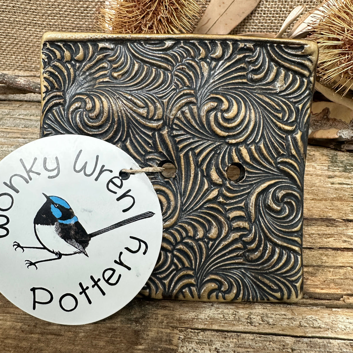 Ceramic soap dish Handcrafted