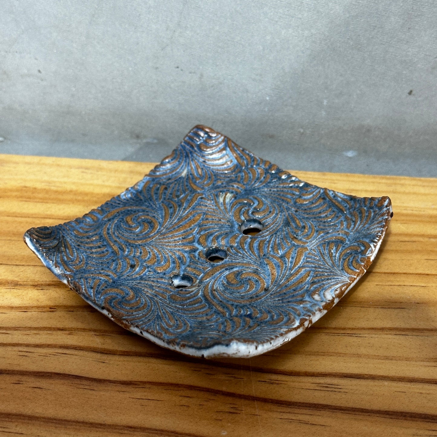 Ceramic soap dish Handcrafted