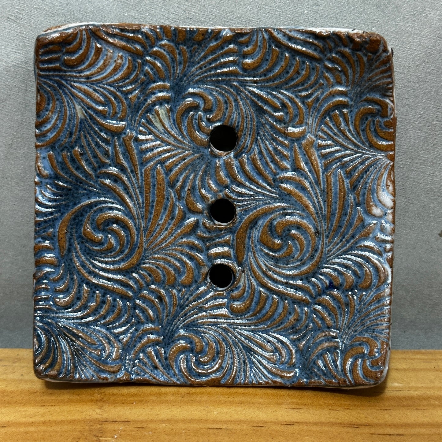 Ceramic soap dish Handcrafted
