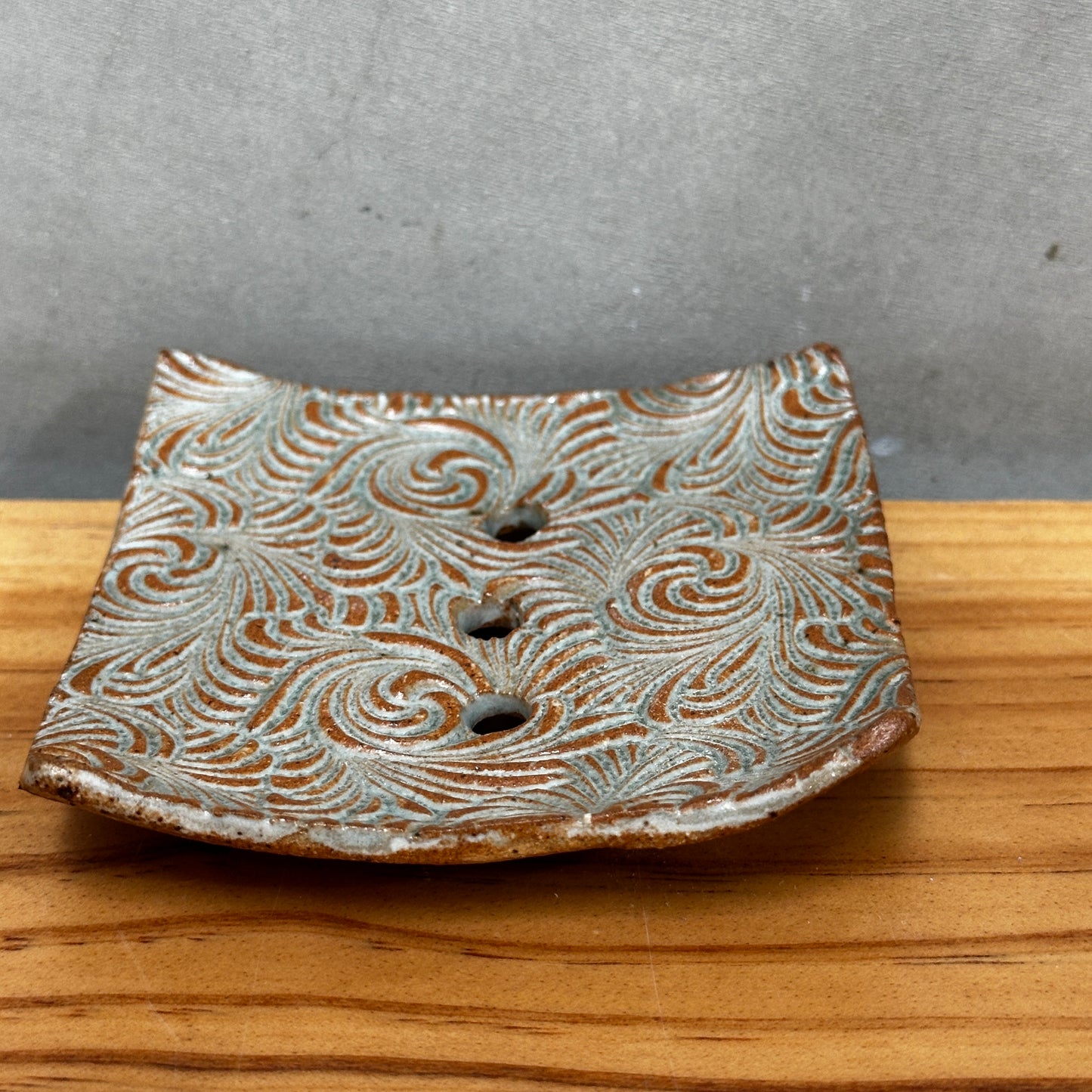 Ceramic soap dish Handcrafted