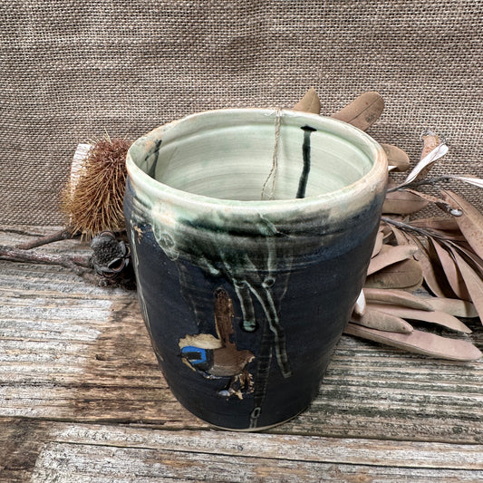 Tall Pot.. Wonky Wren Pottery