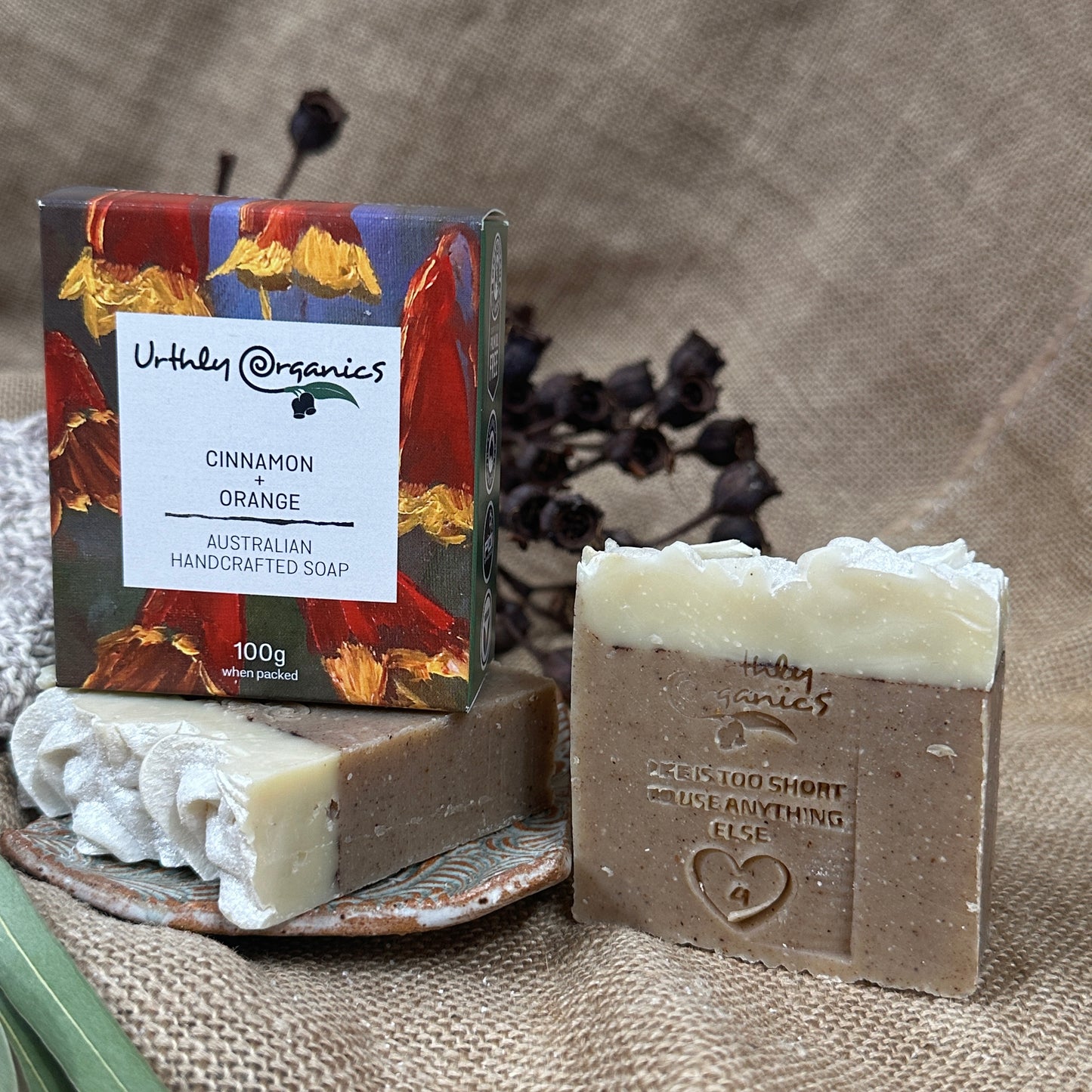 Ceramic soap dish Handcrafted