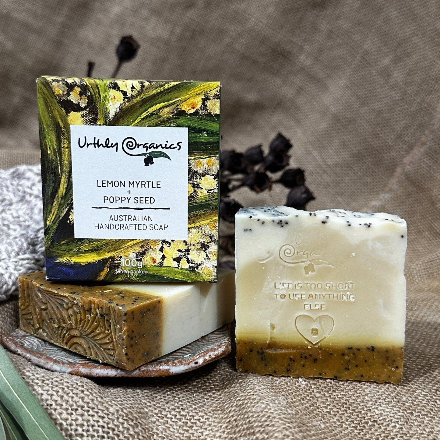 Ceramic soap dish Handcrafted