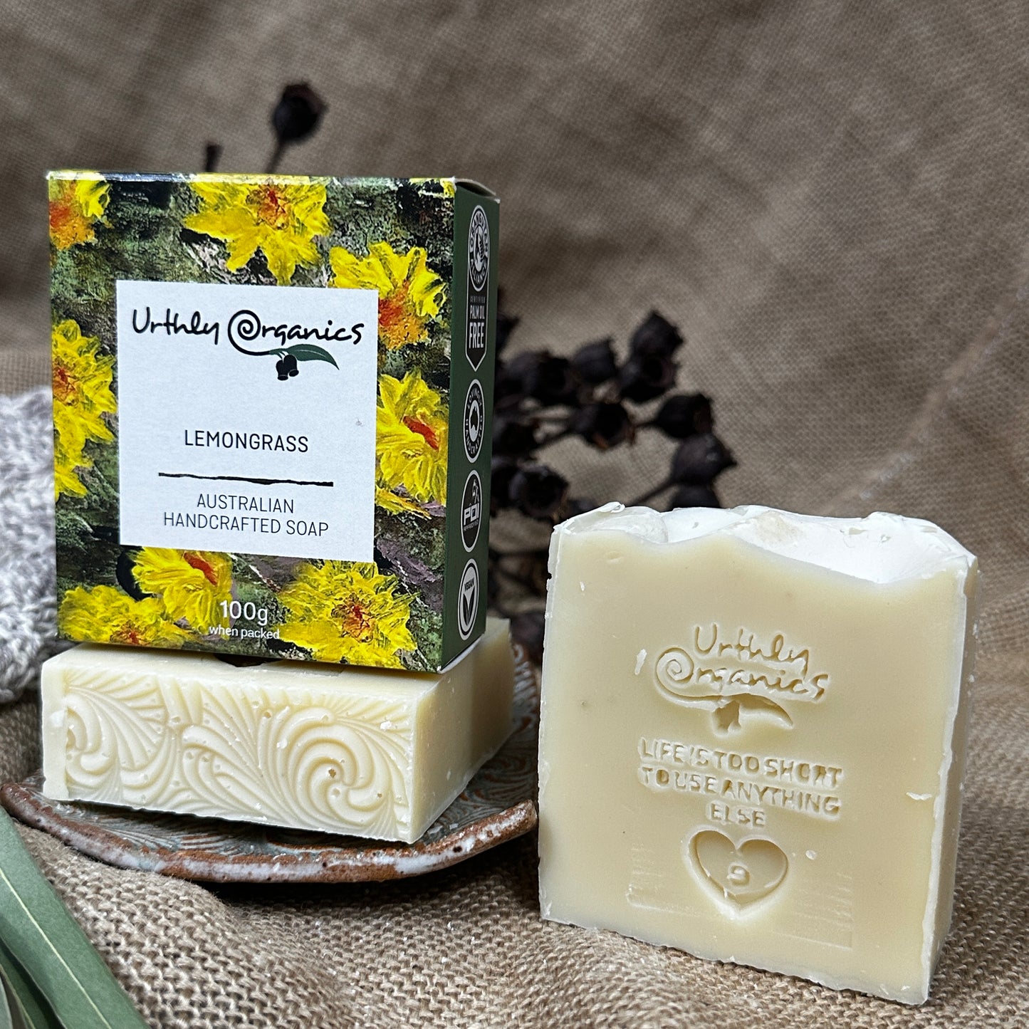 Ceramic soap dish Handcrafted