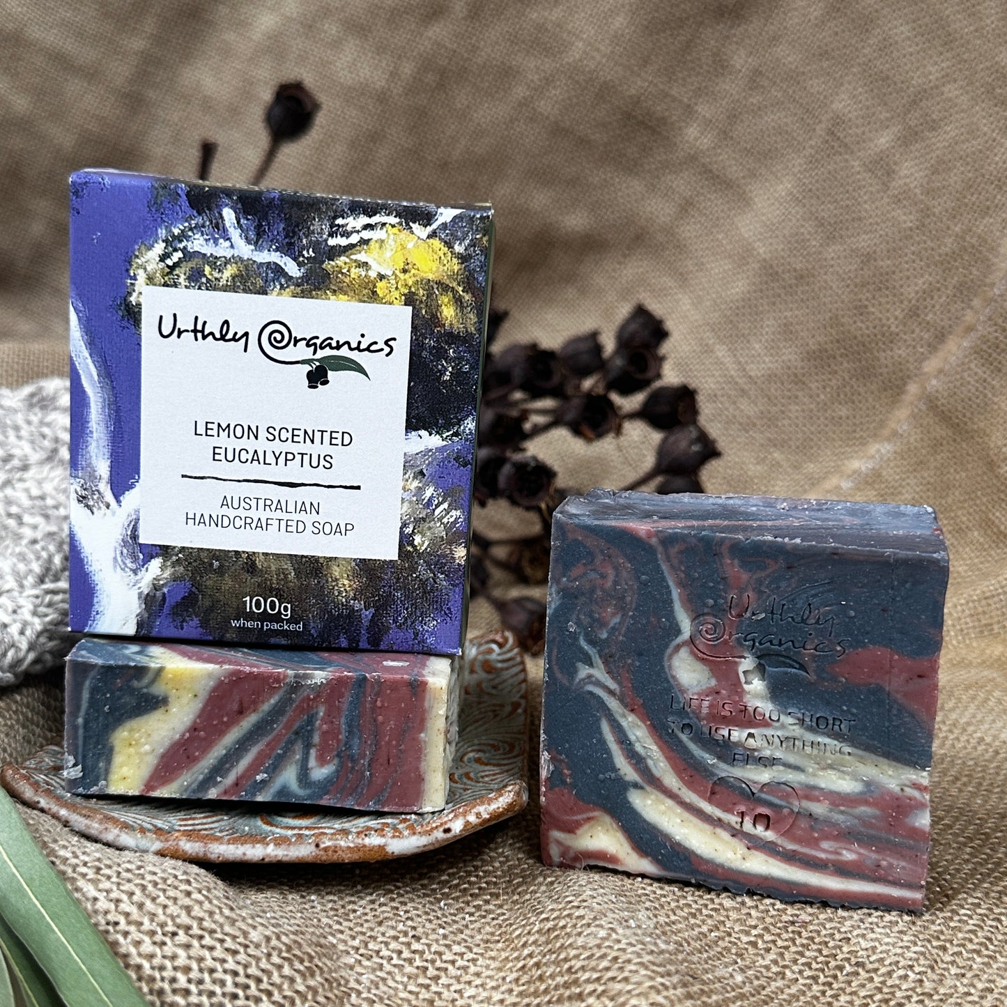 Ceramic soap dish Handcrafted