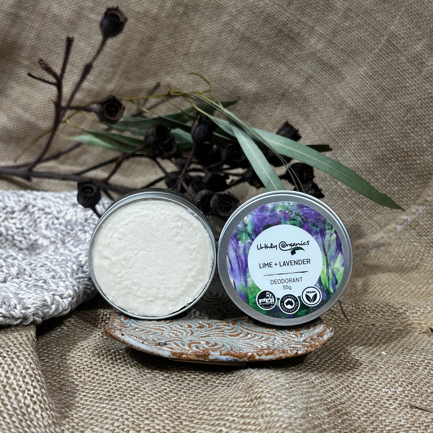 Ceramic soap dish Handcrafted