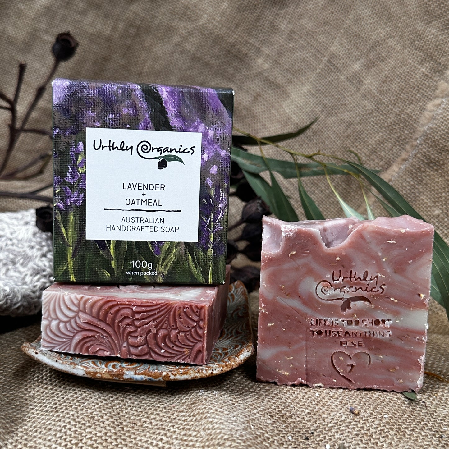 Ceramic soap dish Handcrafted