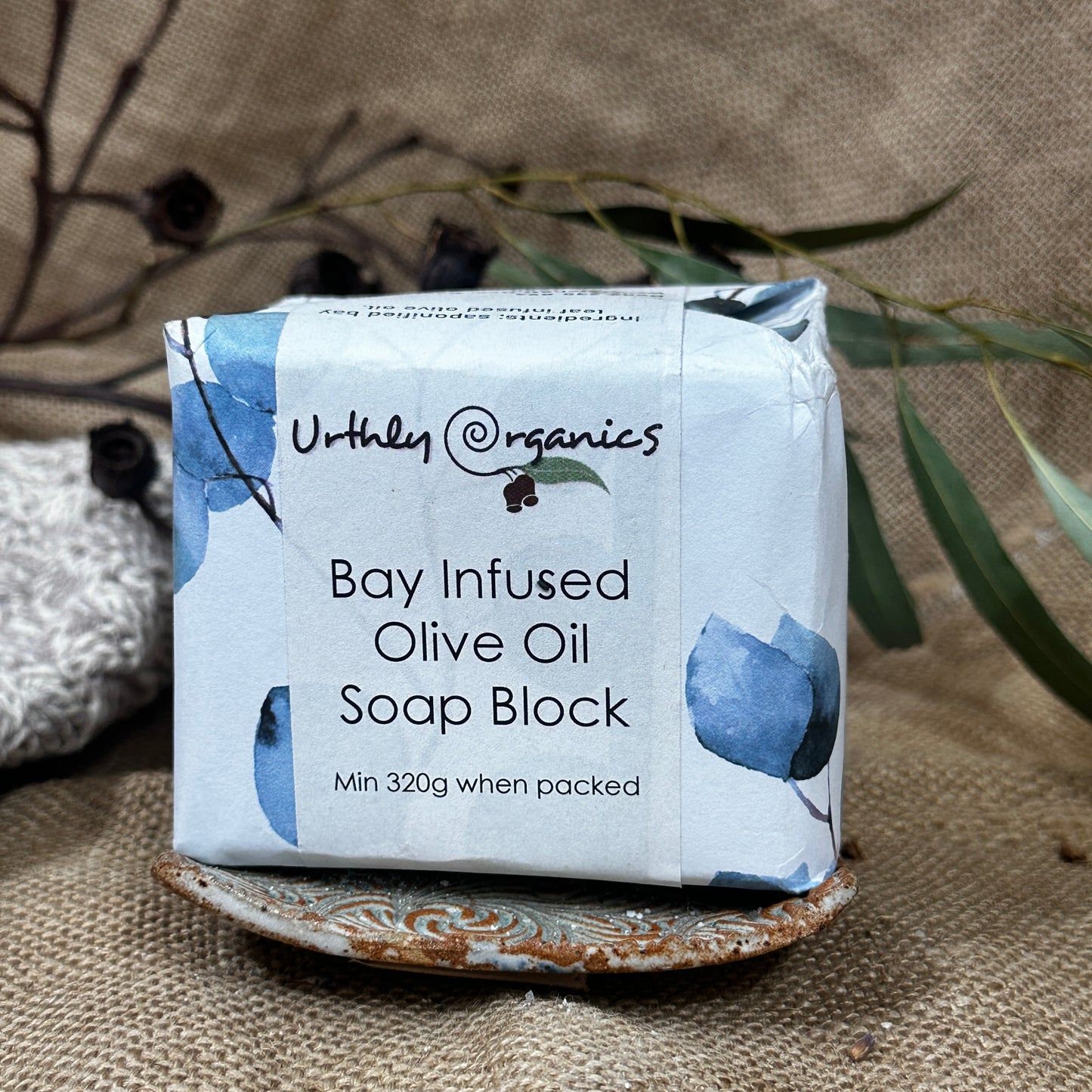 Ceramic soap dish Handcrafted
