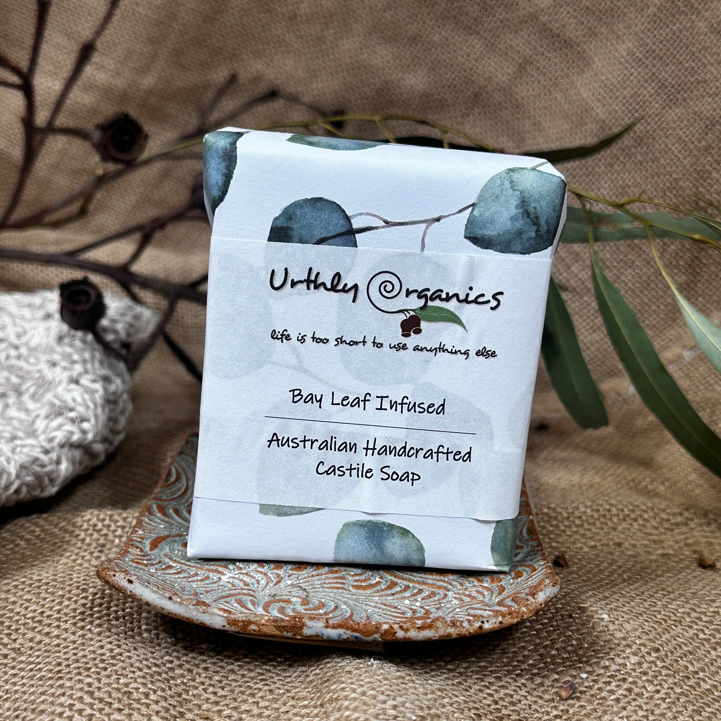 Ceramic soap dish Handcrafted