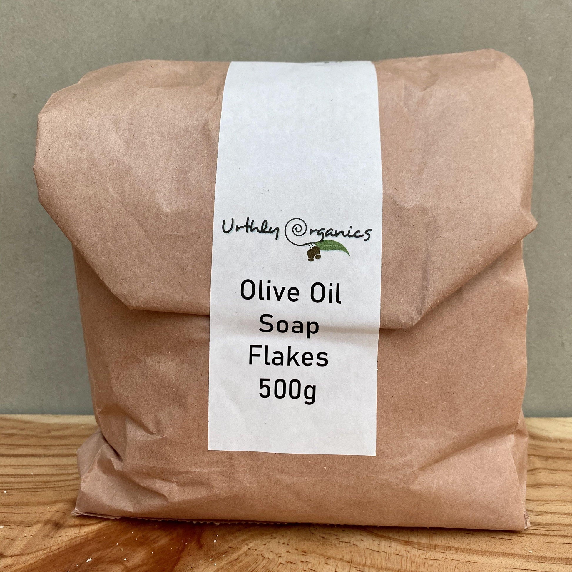 Olive Oil Soap Flakes 500g - UrthlyOrganics Natural ethical skincare and cleaning