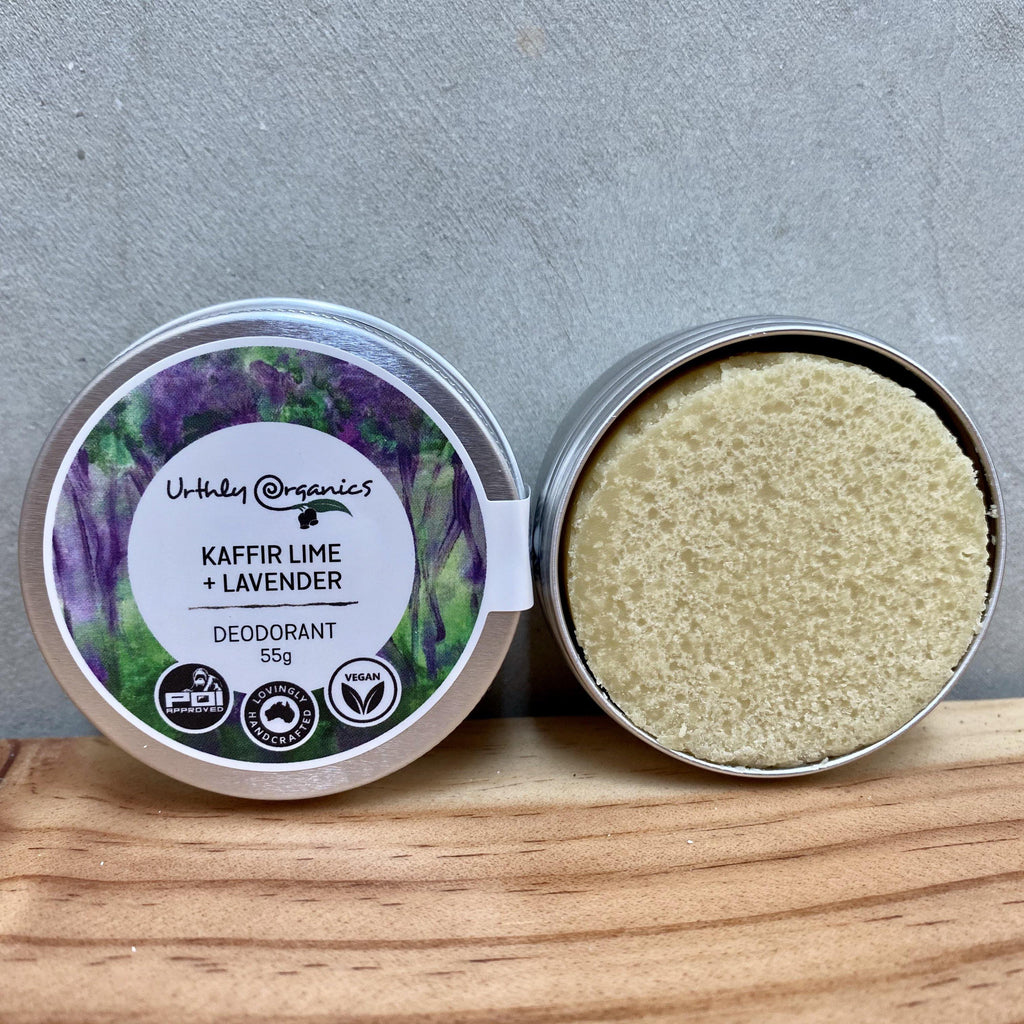 Lime + Lavender Deodorant - UrthlyOrganics Natural ethical skincare and cleaning