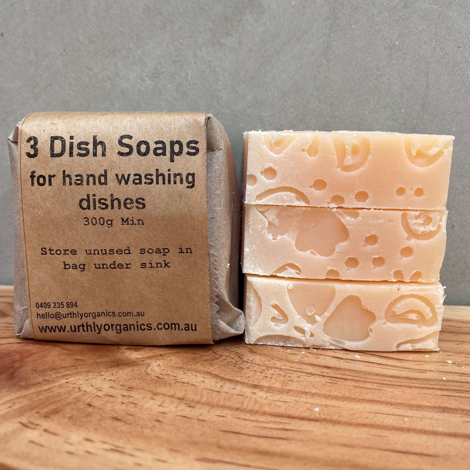 Dish soap 3 pack - UrthlyOrganics Natural ethical skincare and cleaning