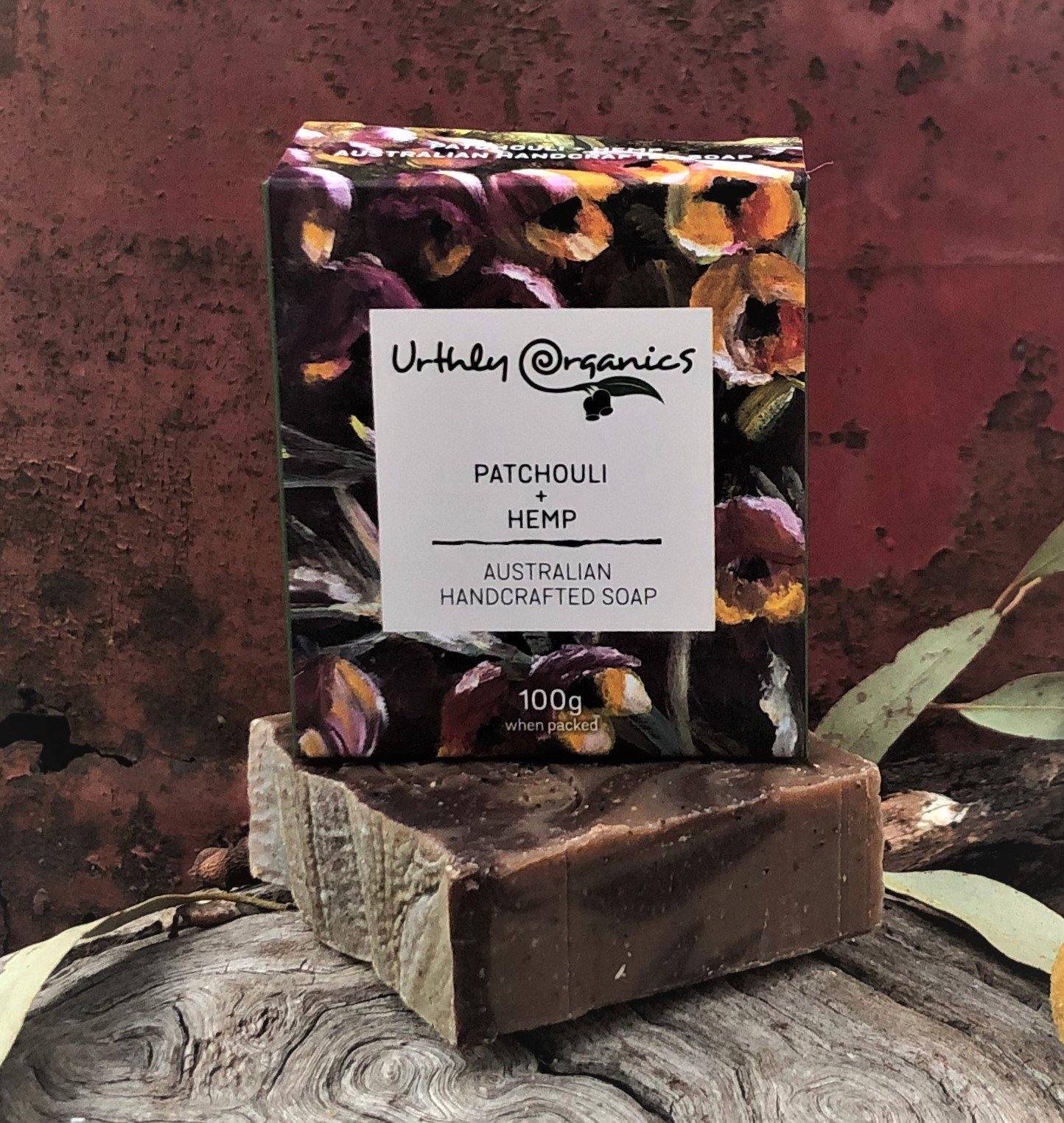 Patchouli + Hemp - UrthlyOrganics Natural ethical skincare and cleaning