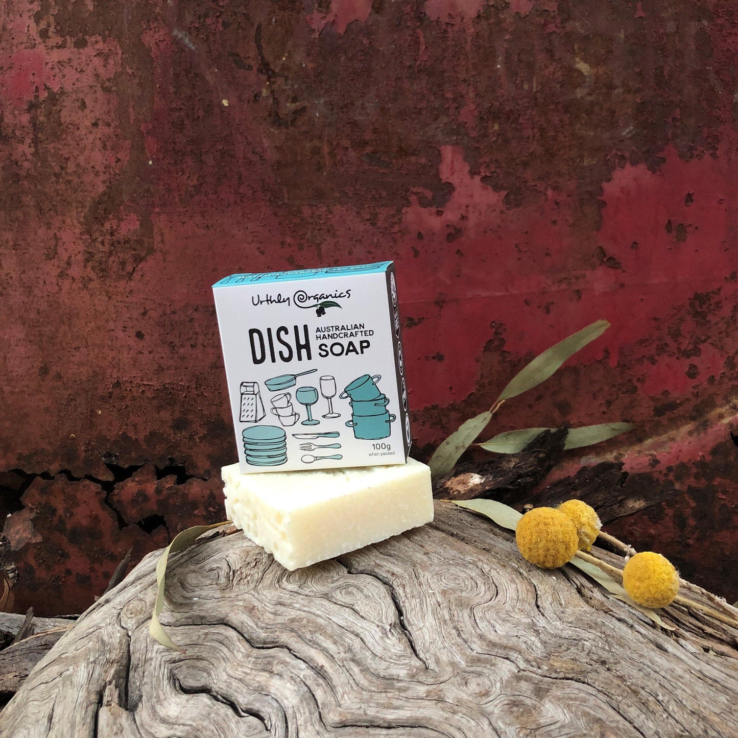Lemongrass and Eucalyptus Dish Soap - UrthlyOrganics Natural ethical skincare and cleaning