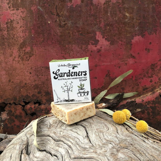 Gardeners Soap - UrthlyOrganics Natural ethical skincare and cleaning