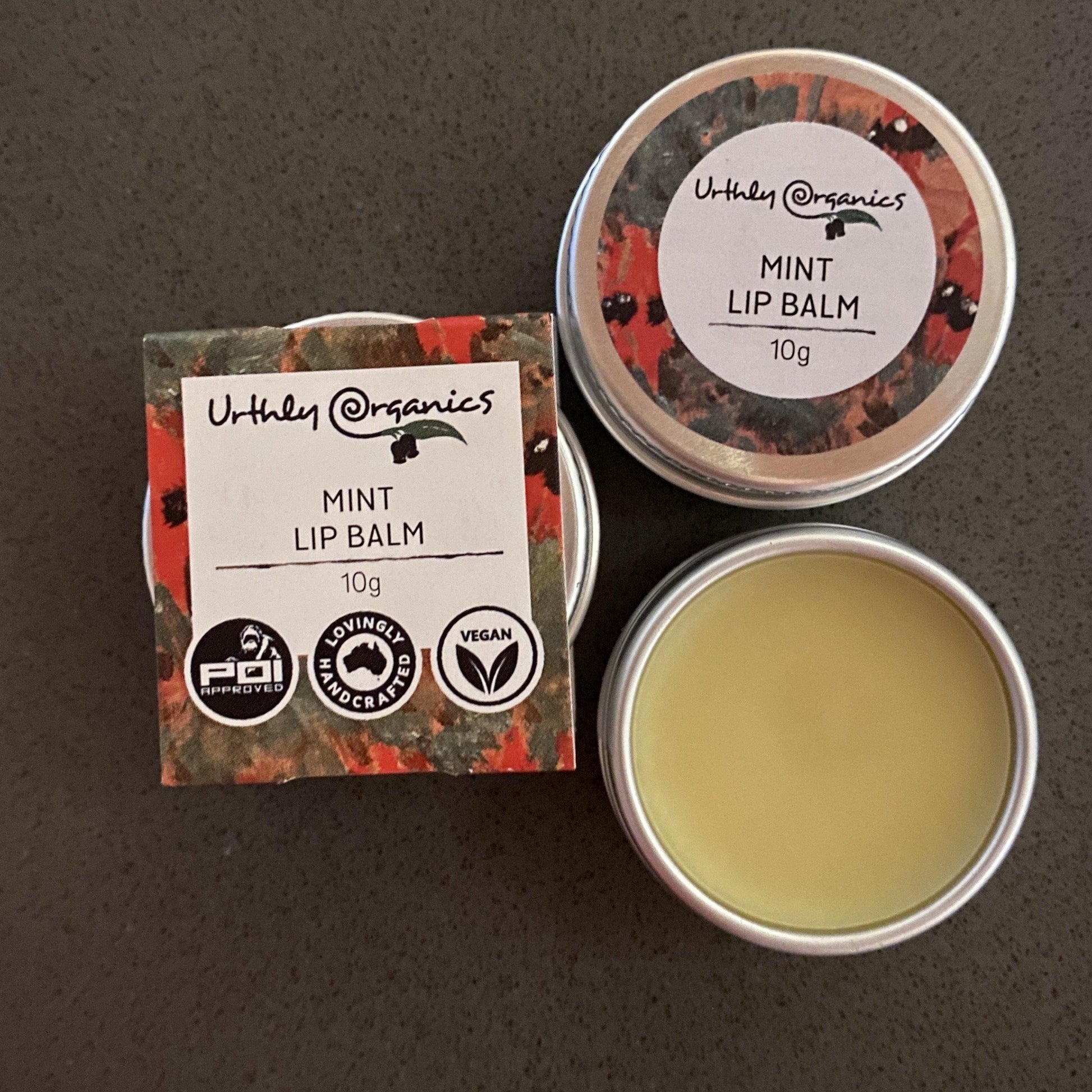 Lip Balm: Mint - UrthlyOrganics Natural ethical skincare and cleaning